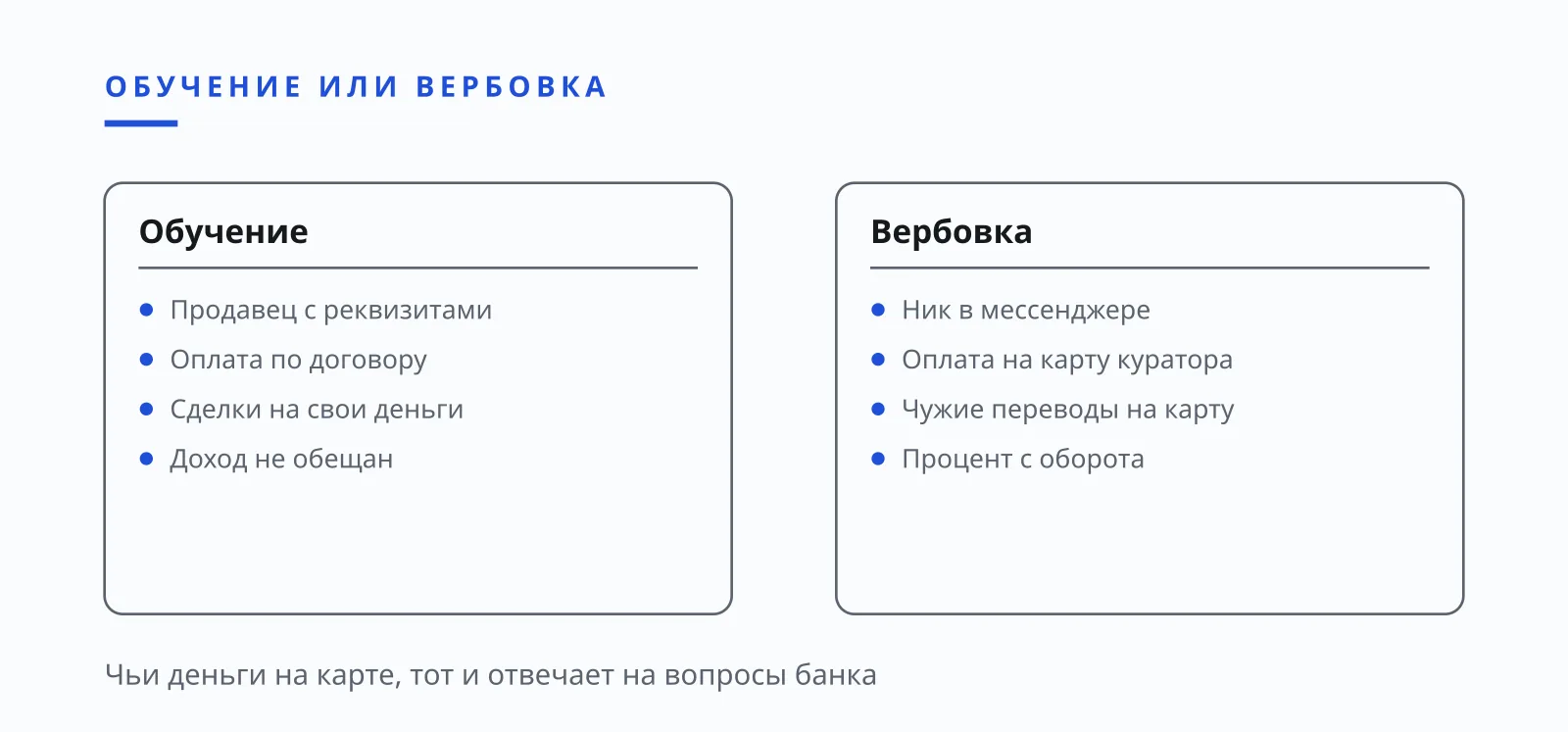 Илья Завьялов: обучение арбитражу криптовалют или вербовка, признаки, иллюстрация